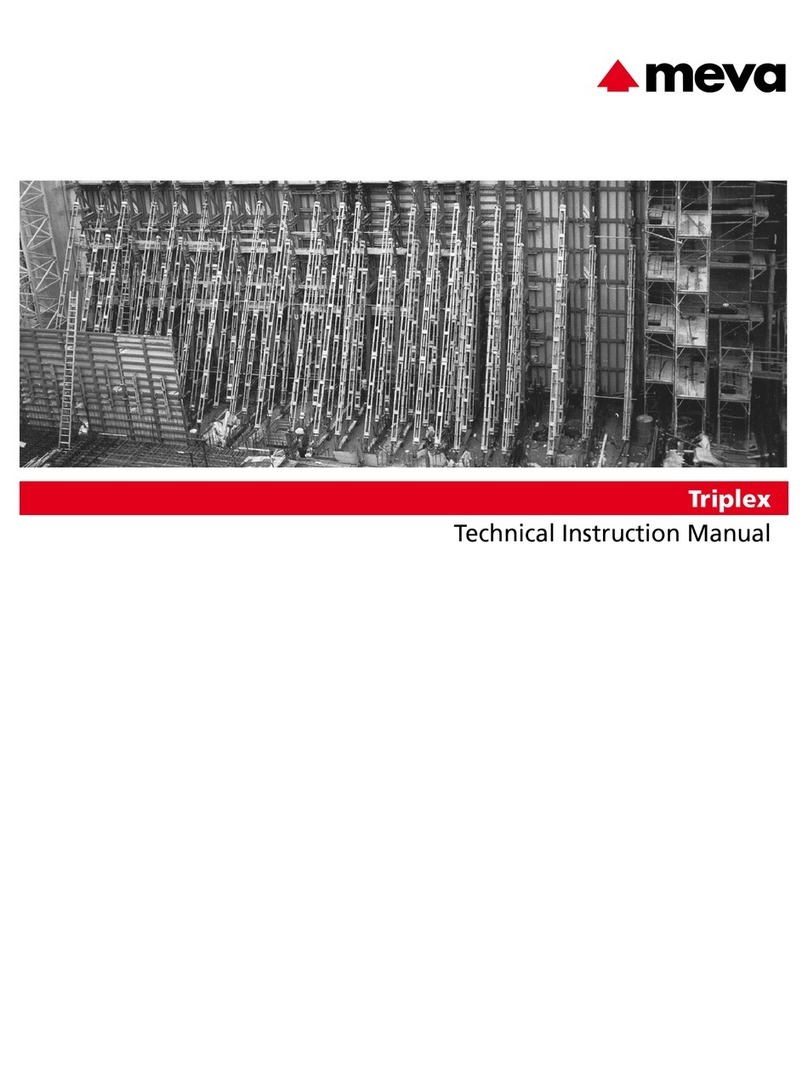 Meva Triplex Technical instruction manual