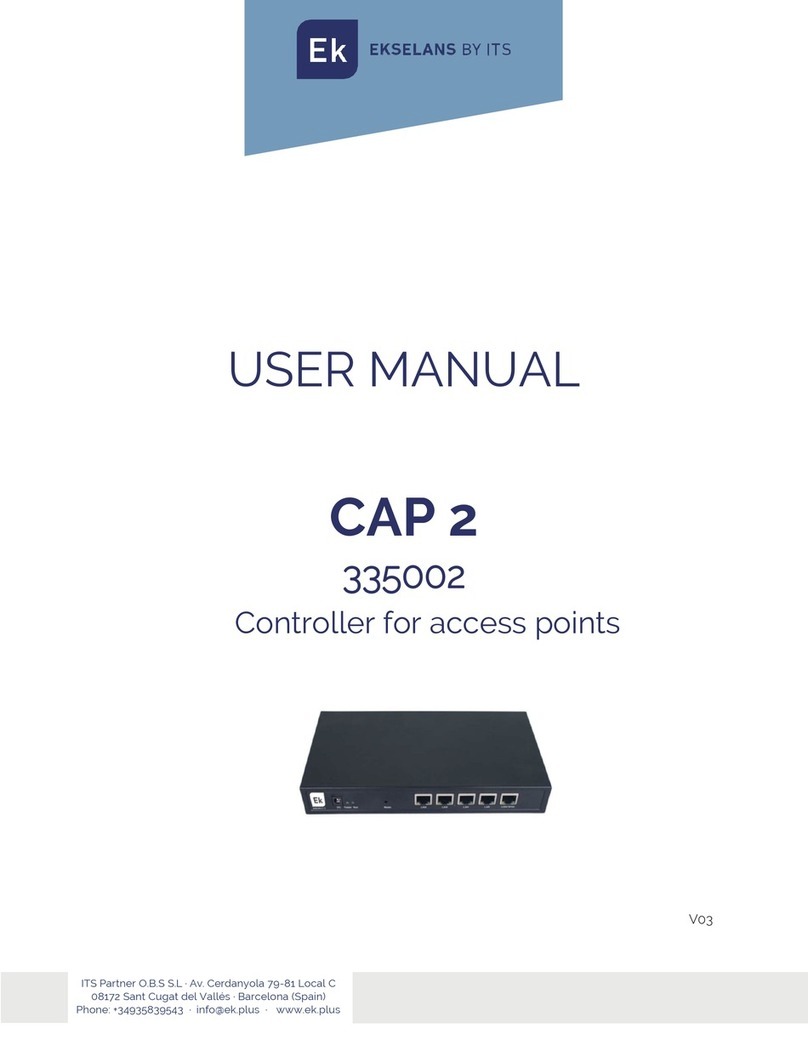 ITS Telecom EKSELANS CAP 2 user manual