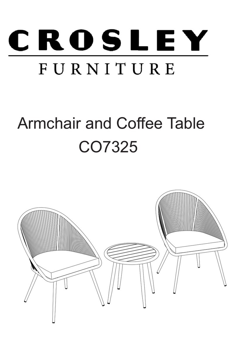 Crosley Furniture Aspen CO7325 manual