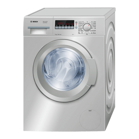 Bosch WAK2421SME instruction manual