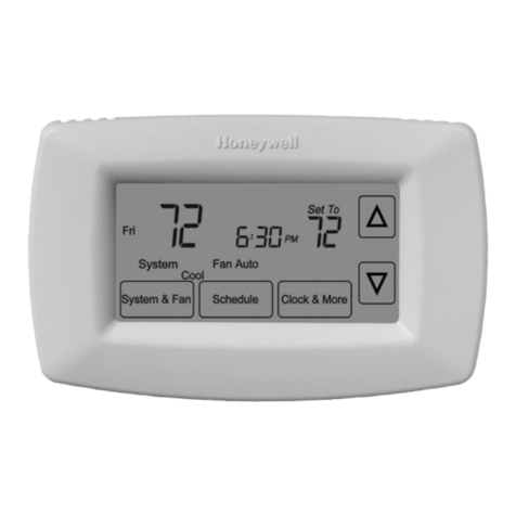 Honeywell RCT8101 User manual Honeywell RCT8101 User manual