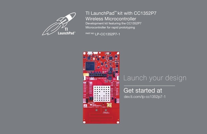 Texas Instruments LaunchPad LP-CC1352P7-1 manual