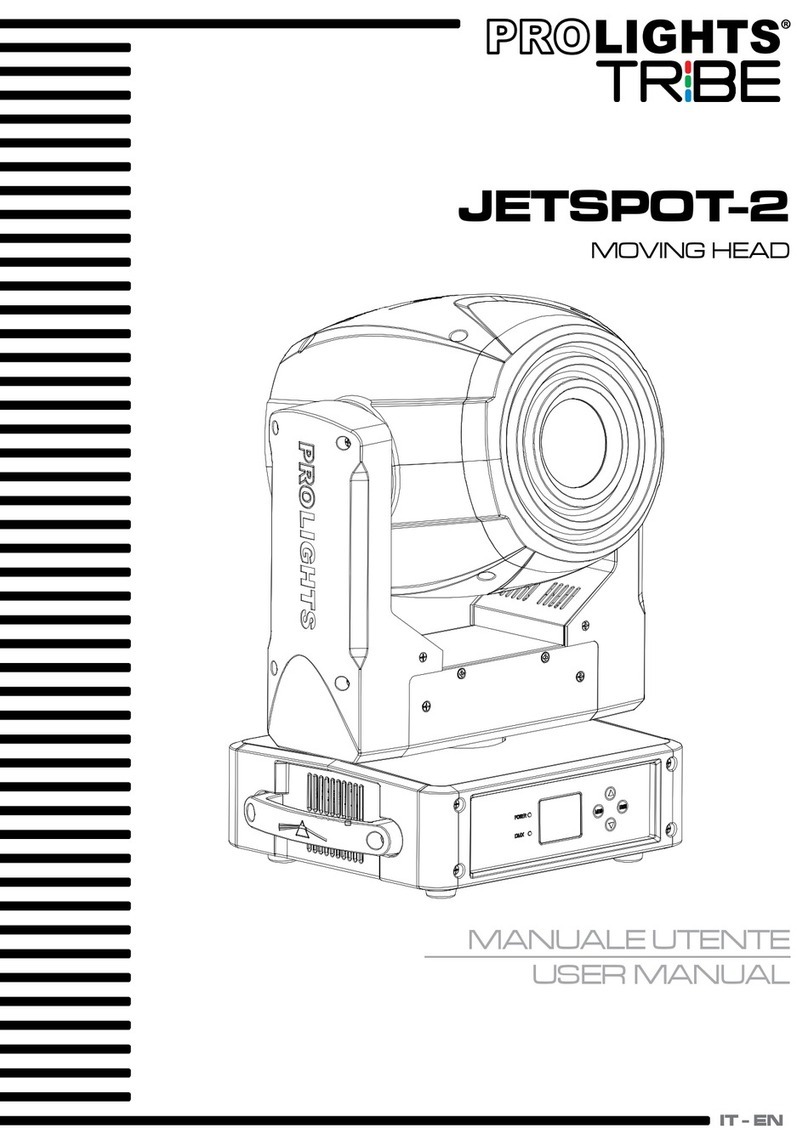 Prolights Tribe JETSPOT-2 user manual