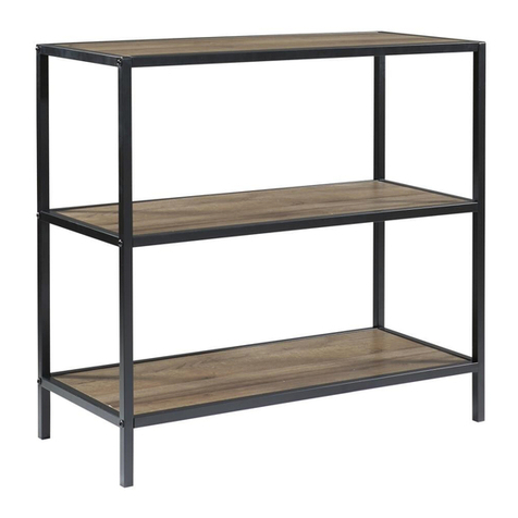 OSP Home Furnishings BRAYDON BRY527 Assembly instructions