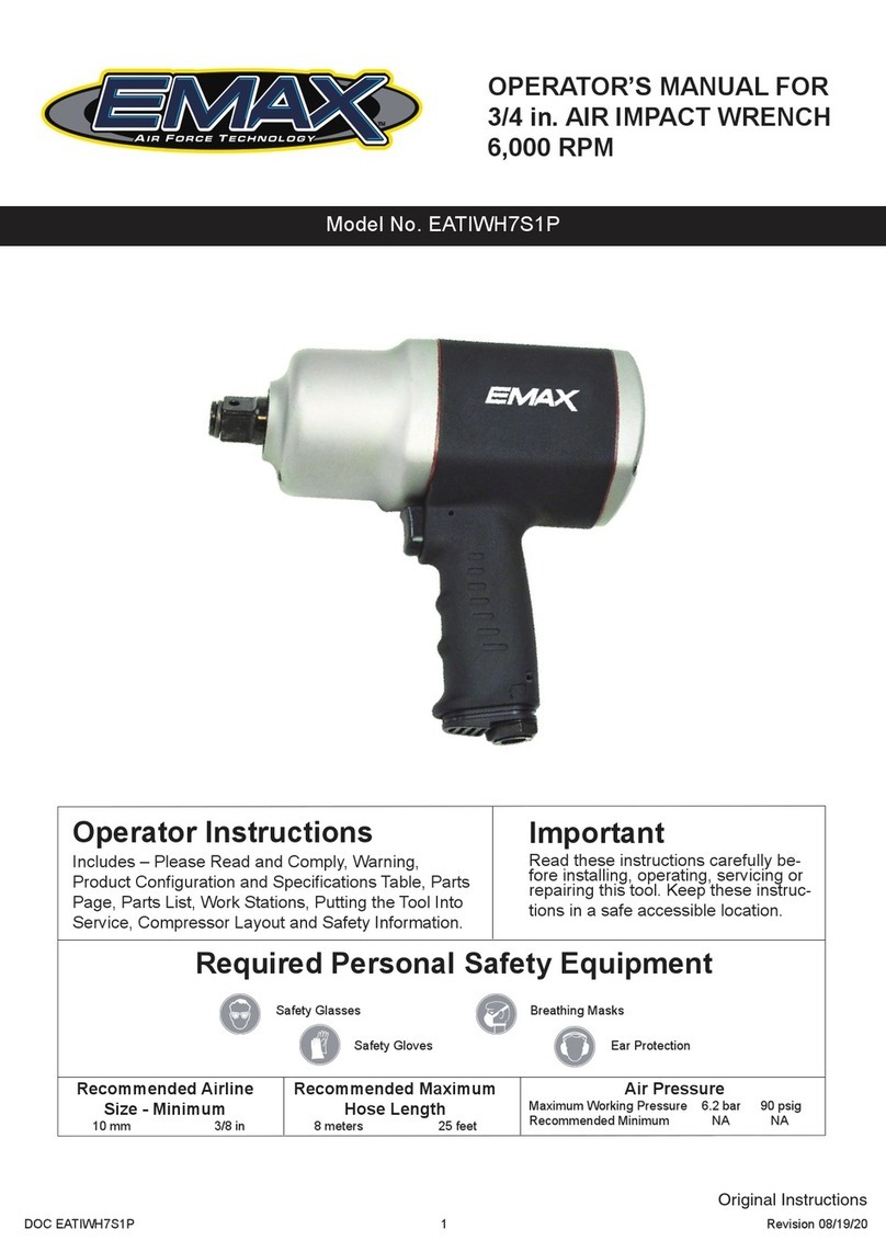 Emax EATIWH7S1P Operator's manual