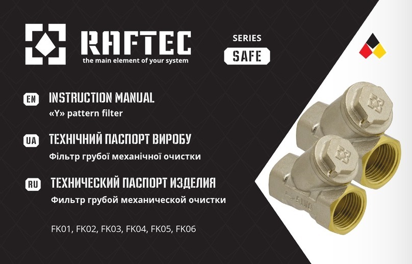 RAFTEC SAFE Series User manual