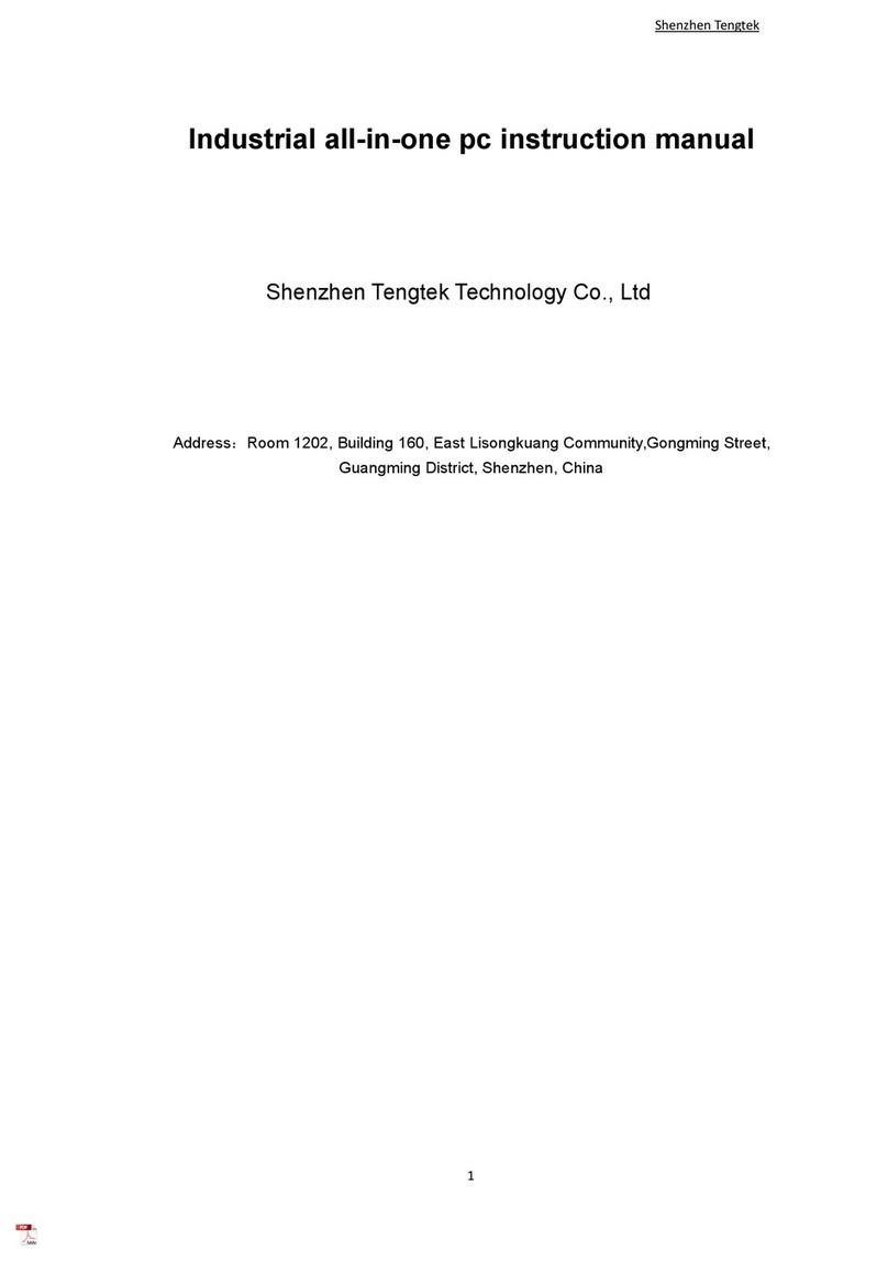Tengtek Technology T215A instruction manual