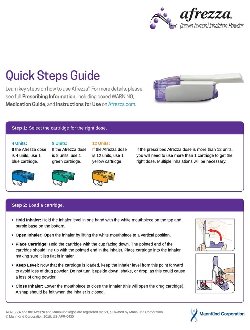 MannKind afrezza Quick step guide