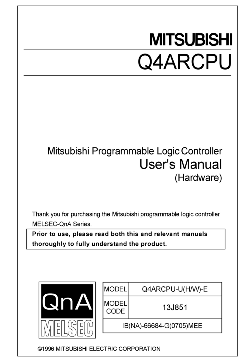 Mitsubishi MELSEC Q4ARCPU user manual