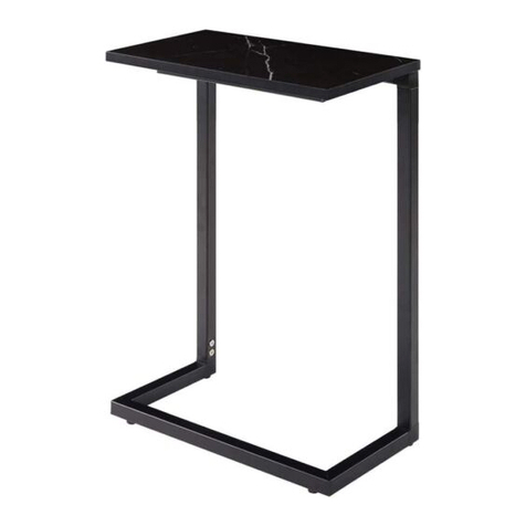 SUNON Snack Side Table DH11.440 User manual SUNON Snack Side Table DH11.440 User manual