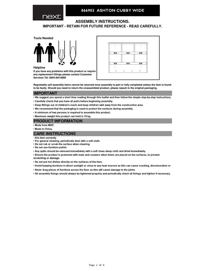 Next 866903 User manual