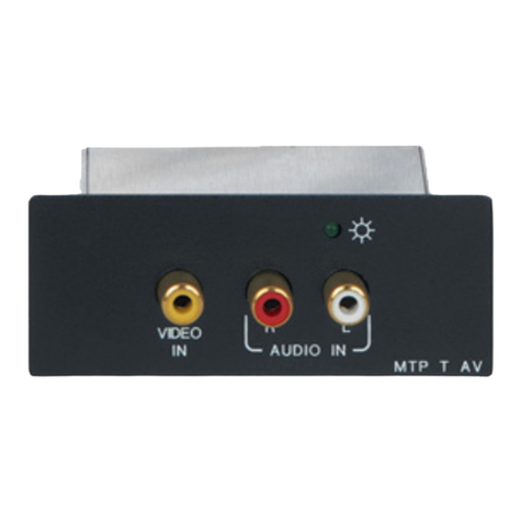 Extron electronics MTP A/V Series User manual