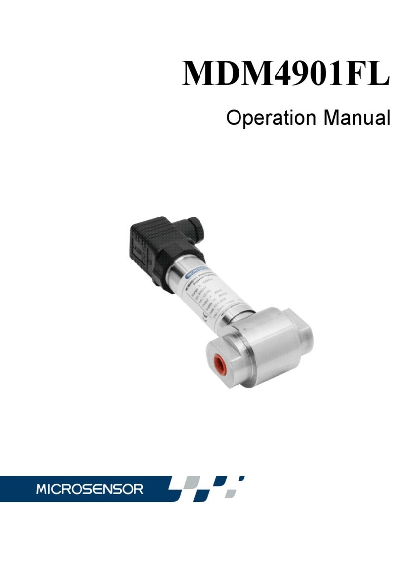 Microsensor MDM4901FL User manual