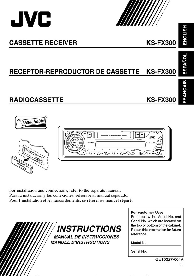 JVC KS-FX300 User manual