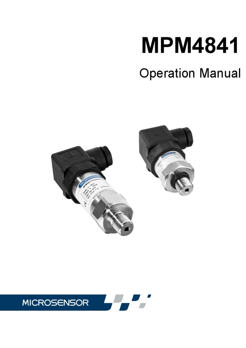 Microsensor MPM4841 User manual