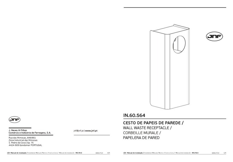 JNF IN.60.564 installation manual