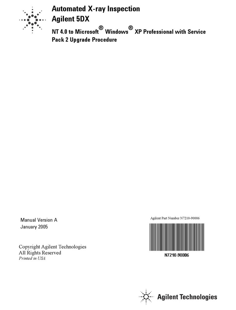 Agilent Technologies 5DX User manual