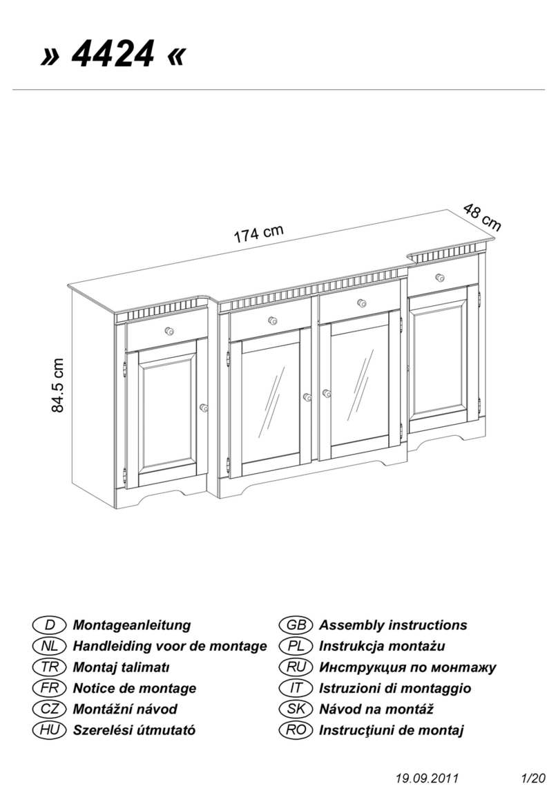 Otto 4424 Assembly instructions