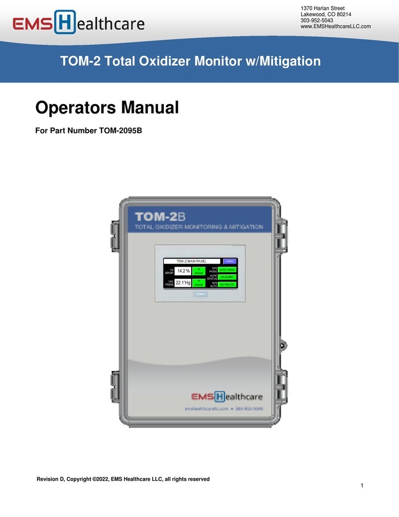 EMS TOM-2B Operator's manual