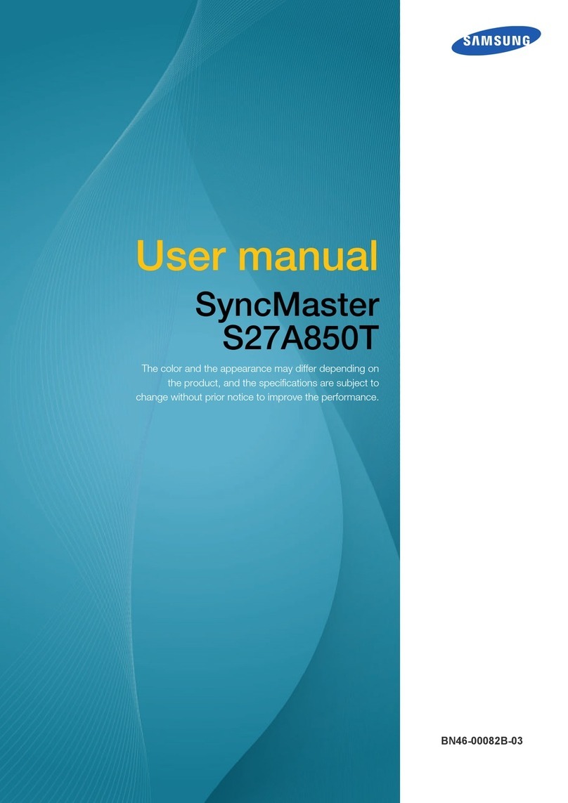 Samsung SyncMaster S27A850T user manual