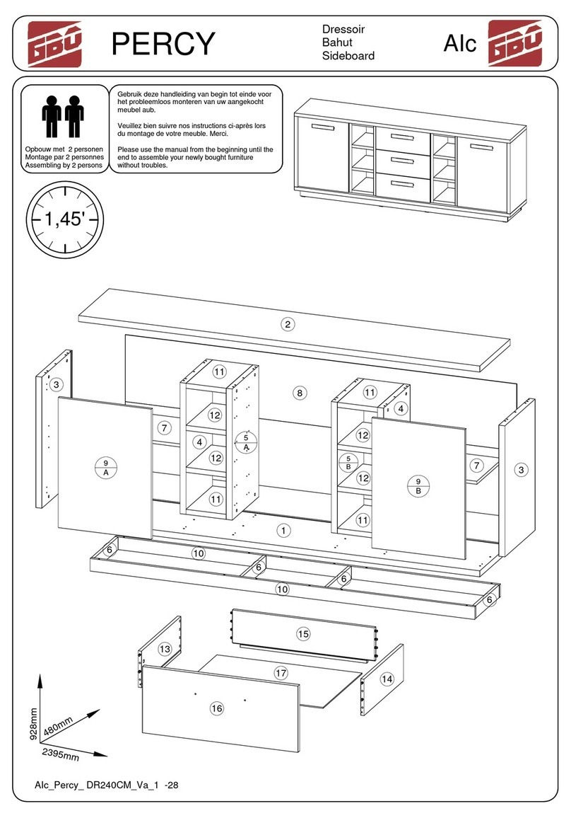 gbo PERCY Assembly instructions