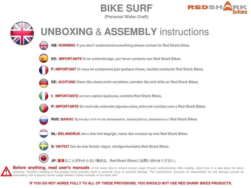 RedShark Bikes ADVENTURE Assembly instructions