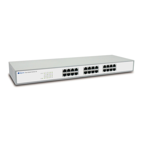 Digicom DUAL SPEED SWITCH 24 user guide