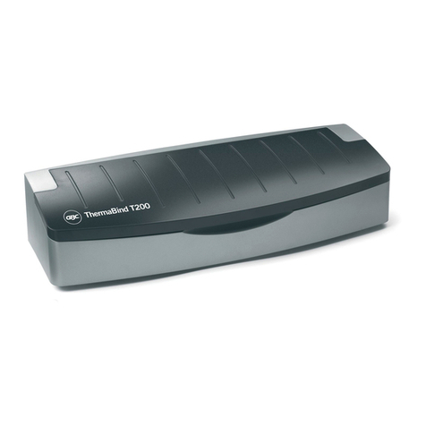 GBC ThermaBind T200 instruction manual