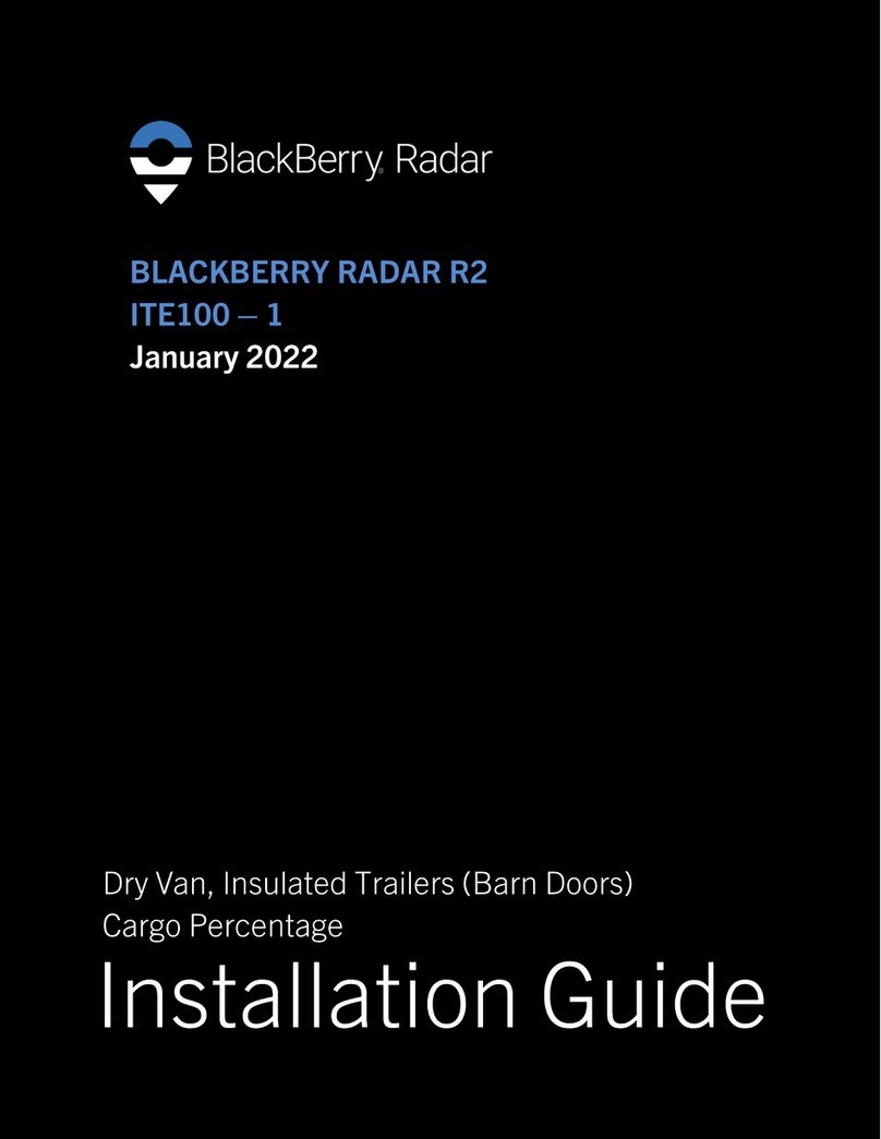Blackbe;rry Radar R2 installation guide