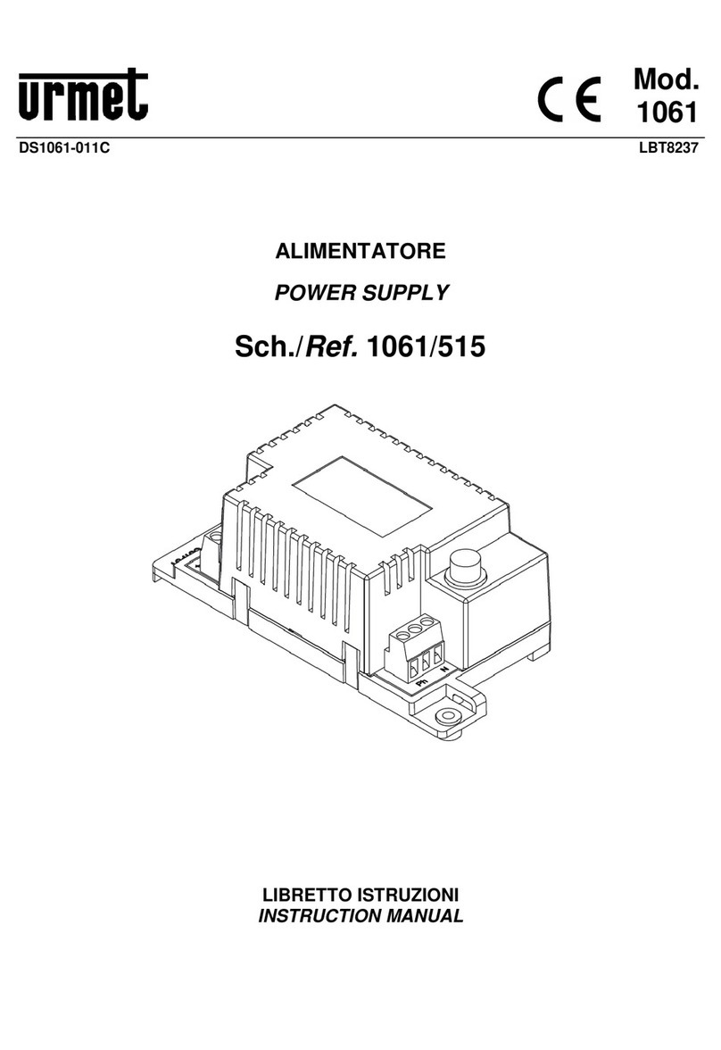 urmet domus 1061 instruction manual