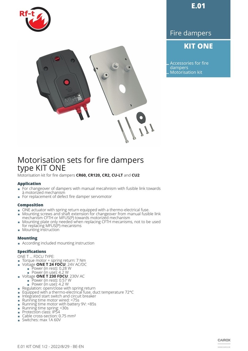 Rf-t CR120 User manual