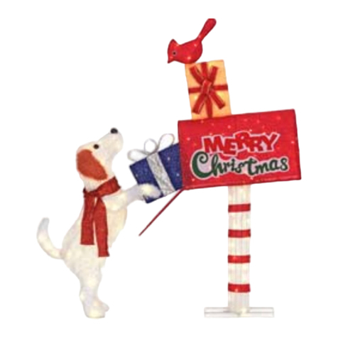 Home Accents Holiday TY102-1614-2 User manual