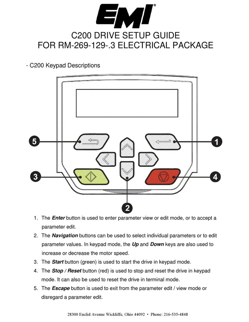 EMI C200 User manual