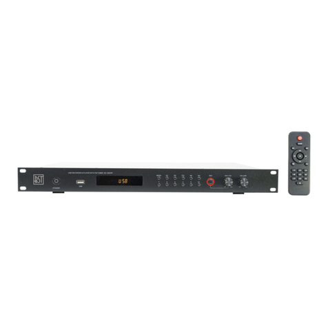 BST MPR350 User manual
