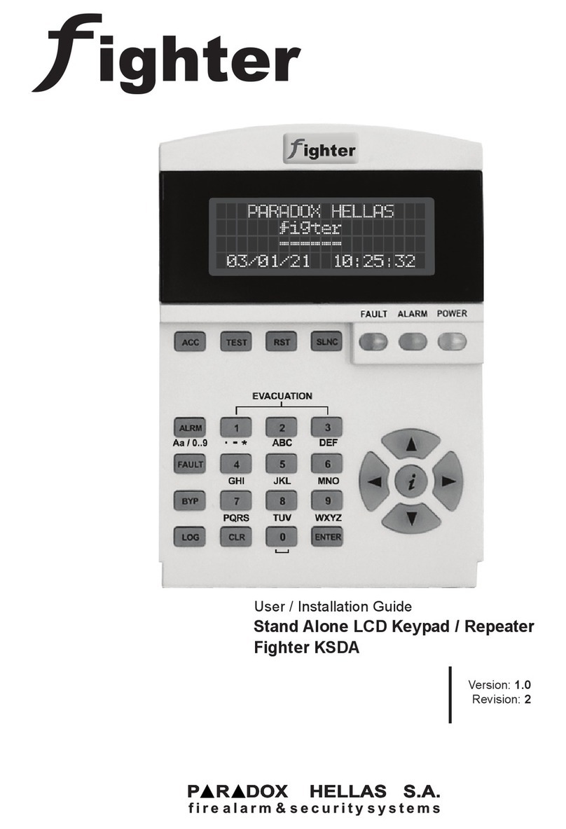 Paradox Hellas S.A. fighter KSDA User's installation guide