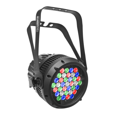 ProLights ARCLED7337ZOOM User manual