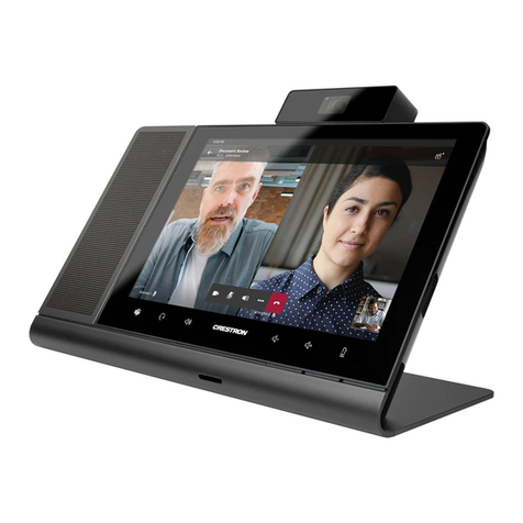 Crestron UC-P10-TD User manual Crestron UC-P10-TD User manual