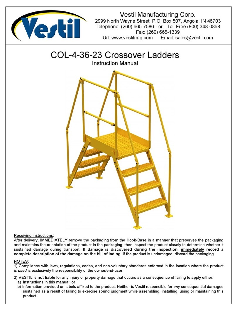 Vestil COL-4-36-23 instruction manual