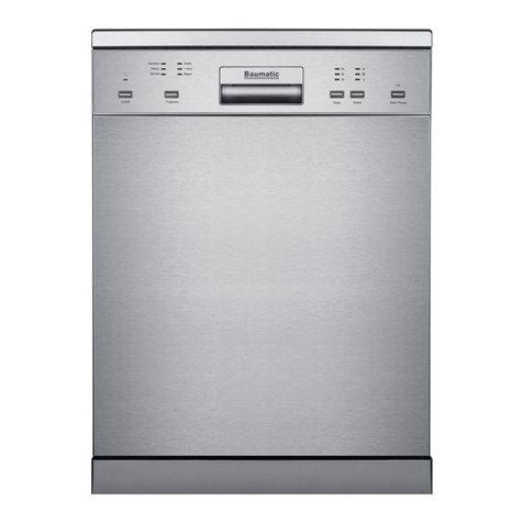Baumatic BDW603SS1 user manual