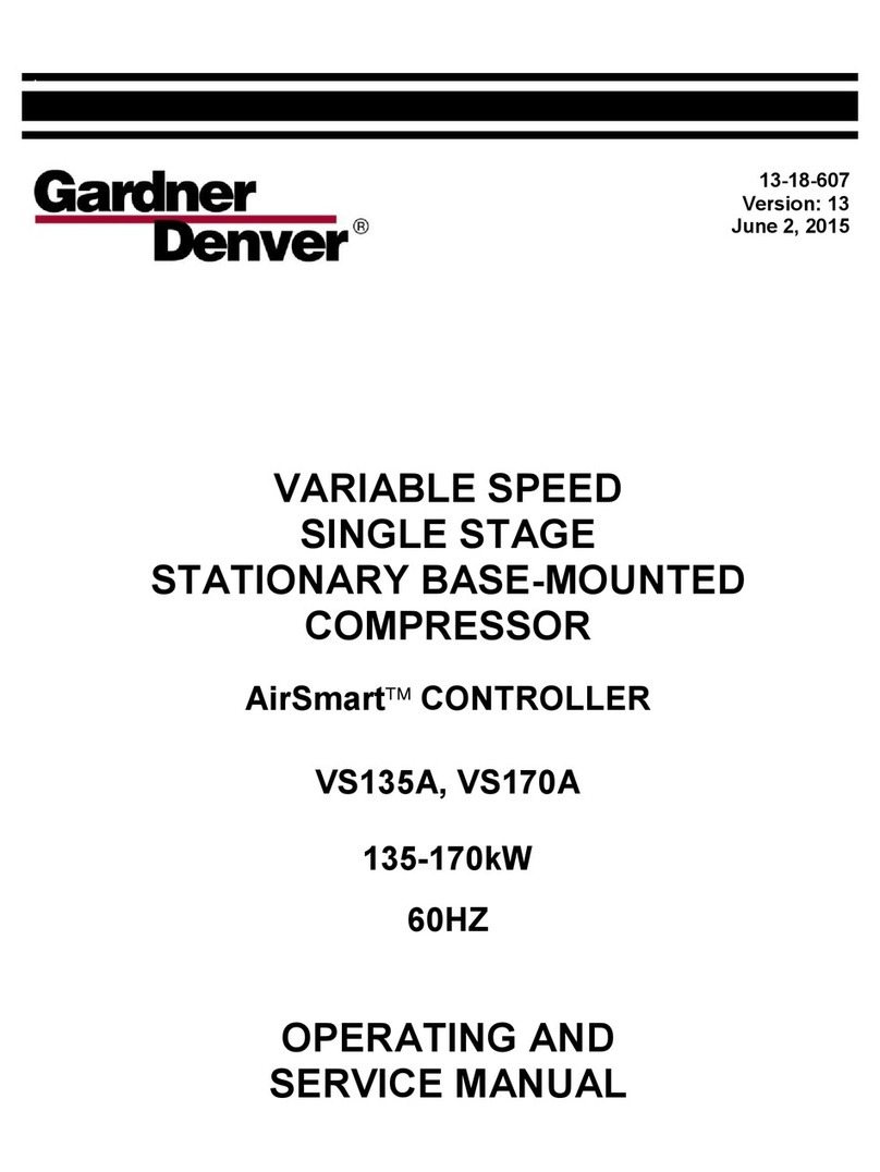 Gardner Denver AirSmart VS135A Operating and service manual