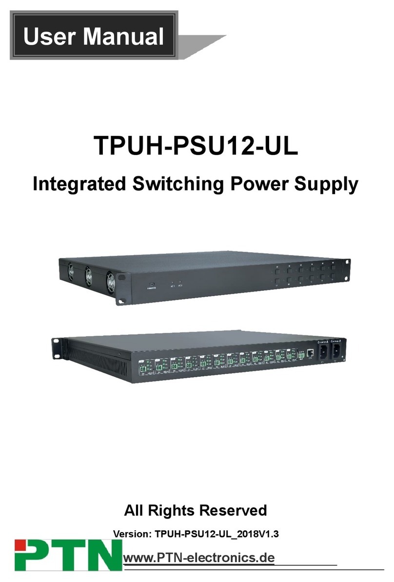 PTN TPUH-PSU12-UL user manual