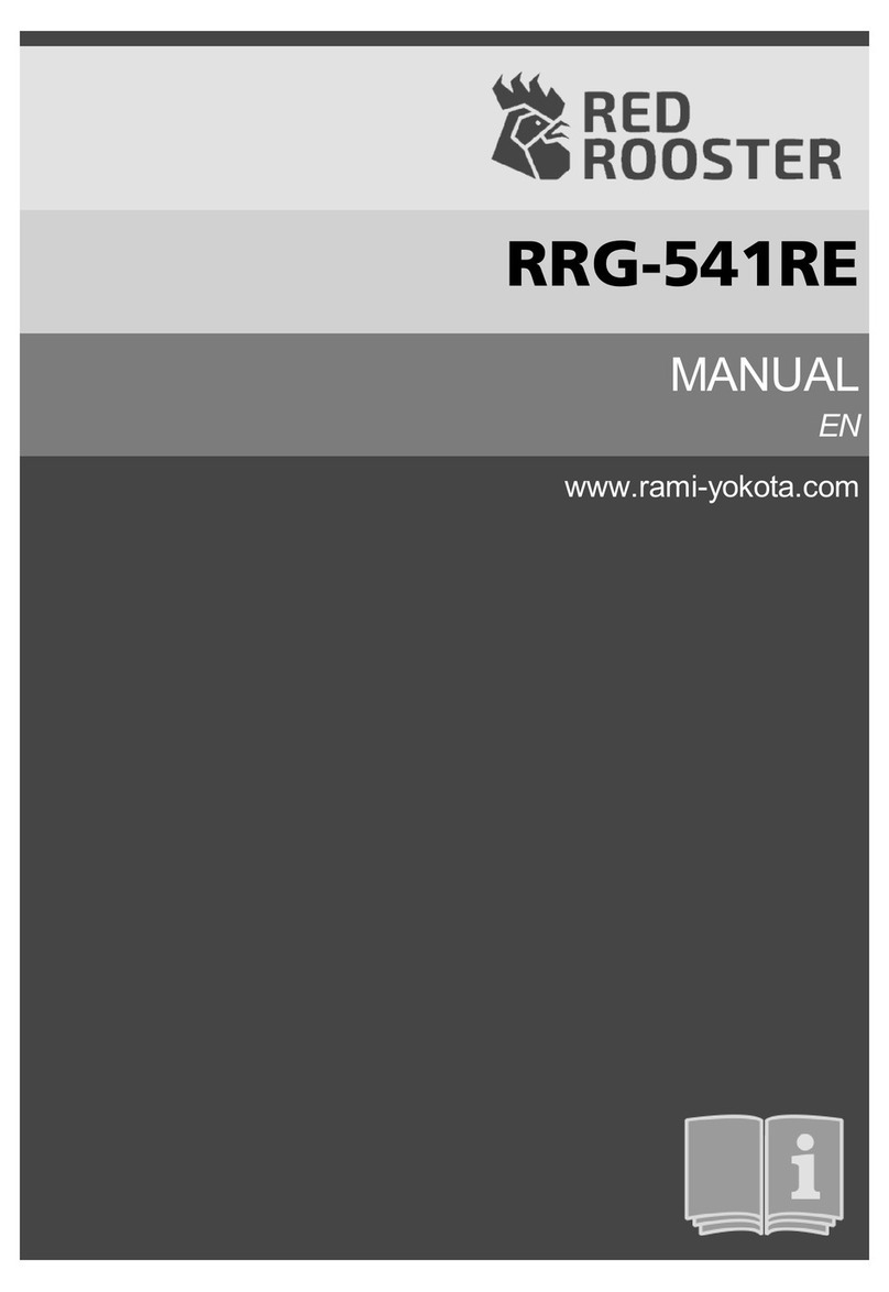 RED ROOSTER RRG-541RE manual