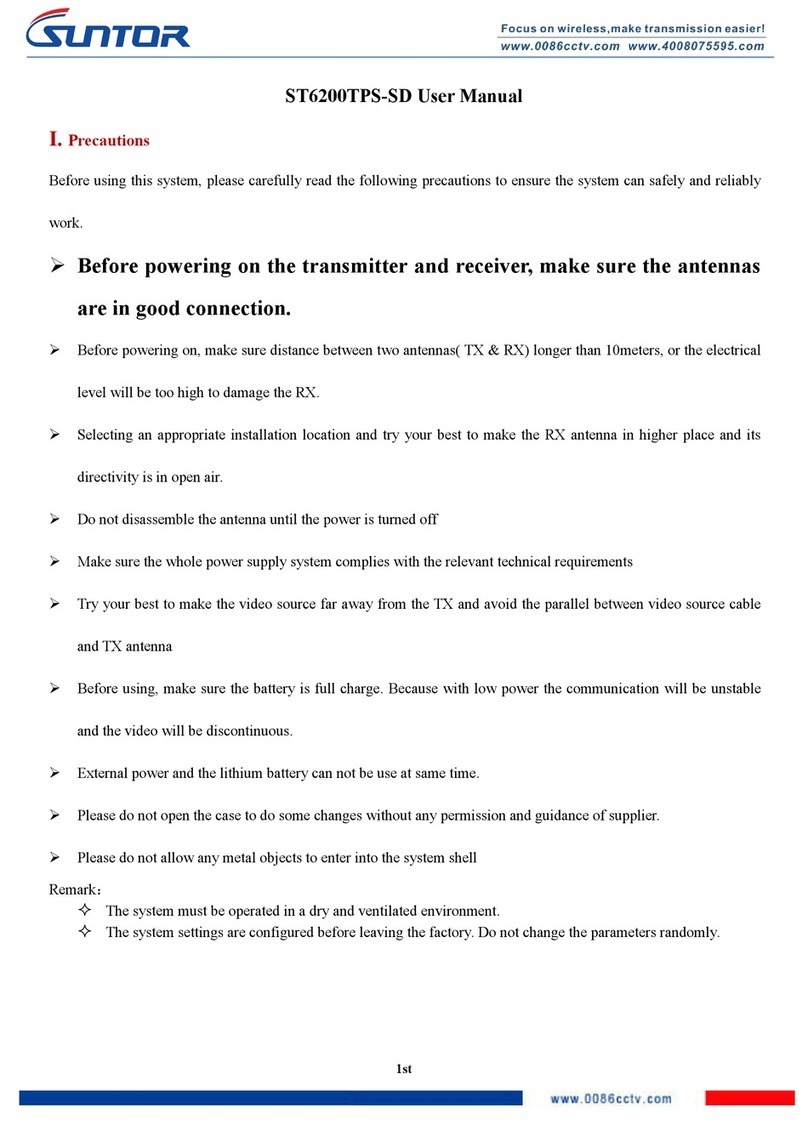 Suntor ST6200TPS-SD user manual