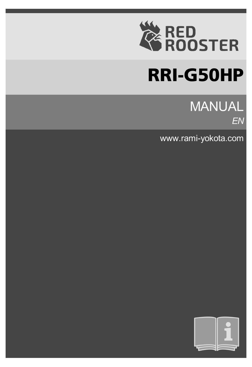 RED ROOSTER RRI-G50HP manual