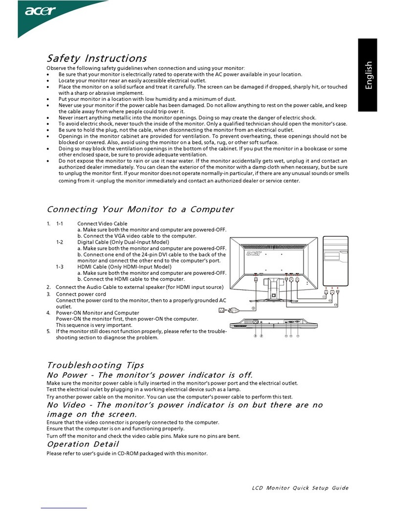 Acer GD235HZ User manual