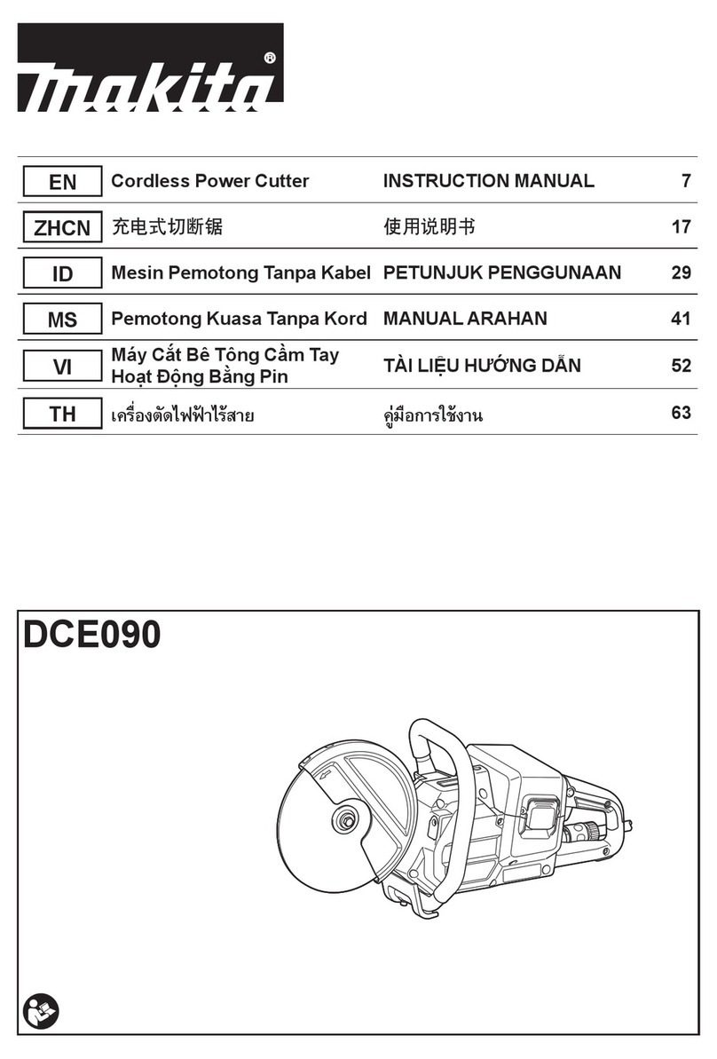 Makita DCE090ZX2 User manual