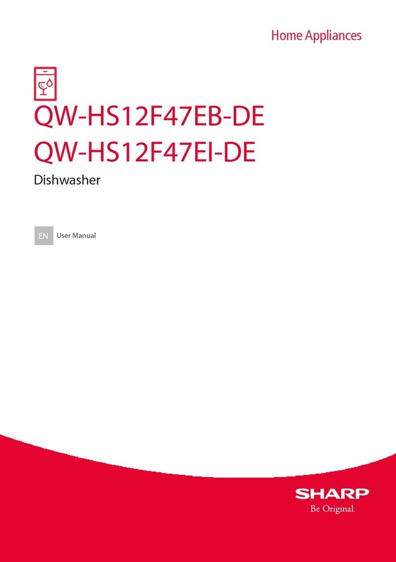 Sharp QW-HS12F47EB-DE User manual