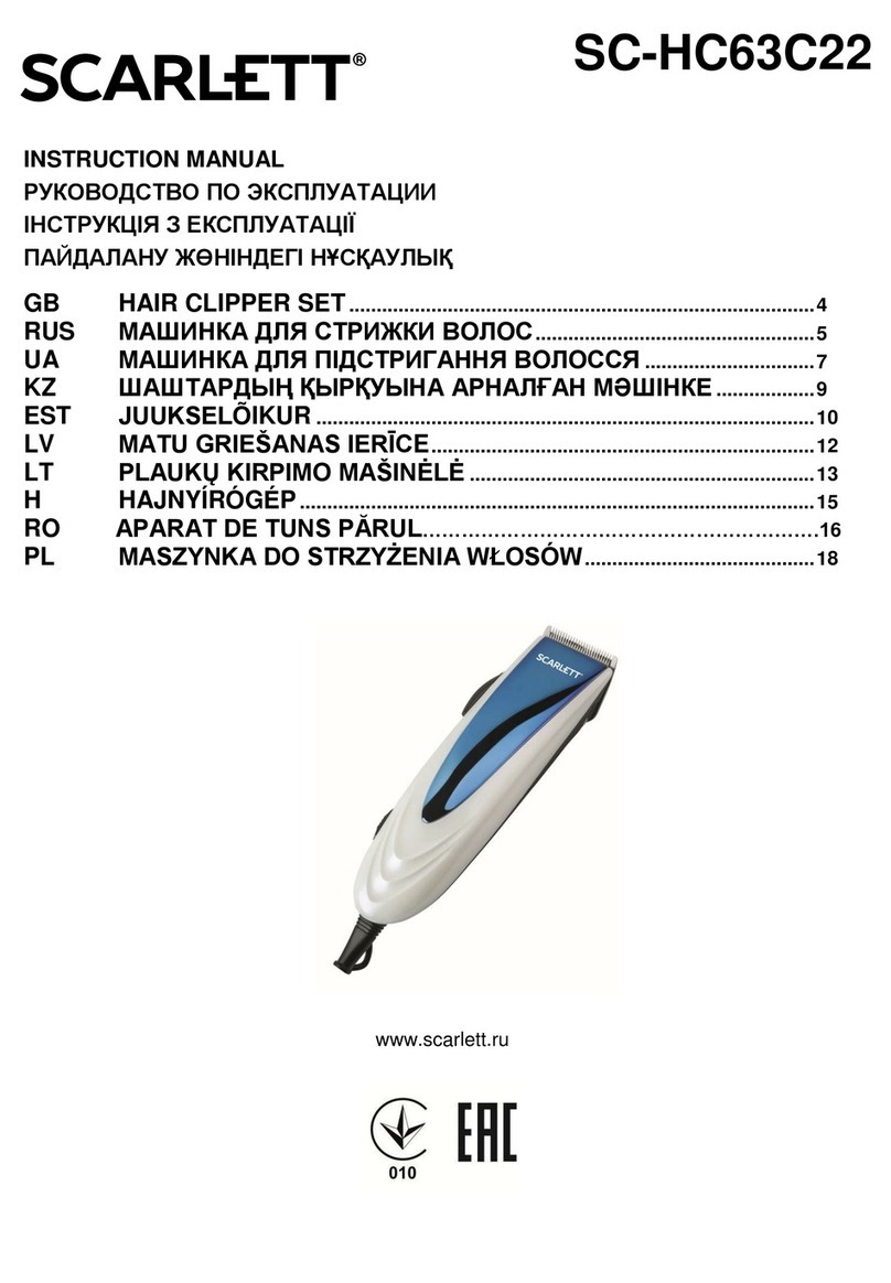 Scarlett SC-HC63C22W User manual