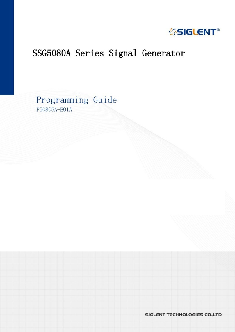 SIGLENT SSG5080A Series Programming guide