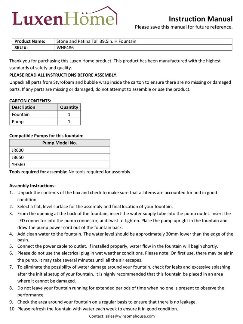 LuxenHome WHF486 User manual